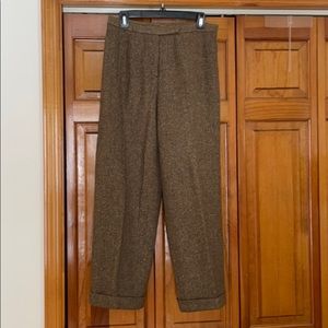 Ladies fully lined wool blend trousers